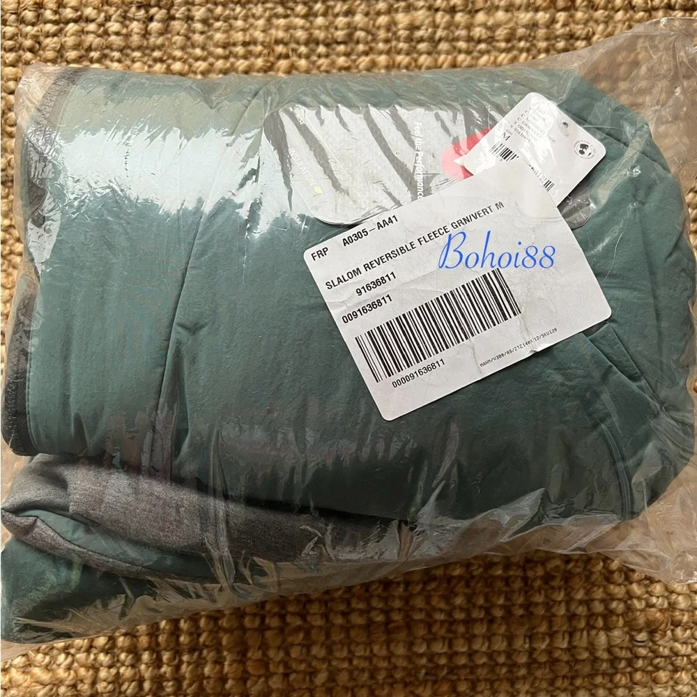 NWT Free People Slalom Reversible Fleece